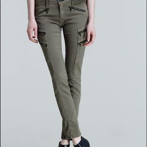 Rag & Bone JEAN Lariat Army Skinny ZIP pocket pant